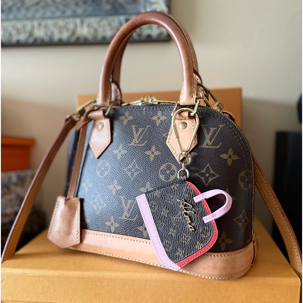 Louis Vuitton Alma Bb brown monogram top handle bag - Picture 2 of 16